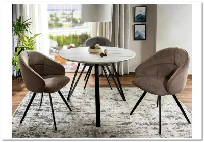 Стул кухонный Signal CAPRI Vardo 11 (серый/черный)