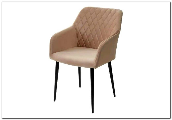 Стул BRANDY-X БЕЖЕВЫЙ 5 велюр} заказать в Курске по цене 7 100 руб. с доставкой в Курск