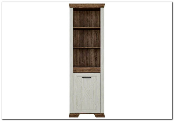 Стеллаж Marselle REG1DP BRW для гостиной по цене 20 030 руб.