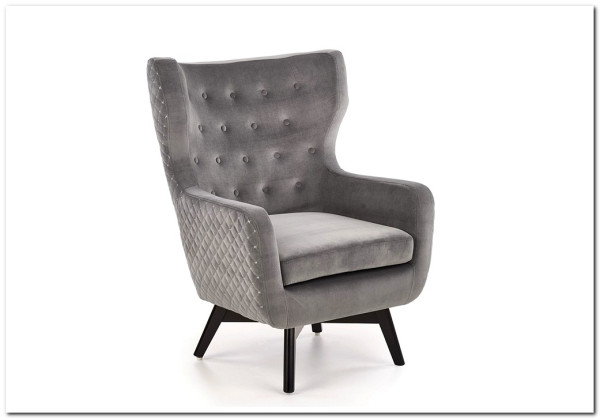 Кресло Halmar MARVEL (серый/черный)} заказать в Курске по цене 34 406 руб. с доставкой в Курск