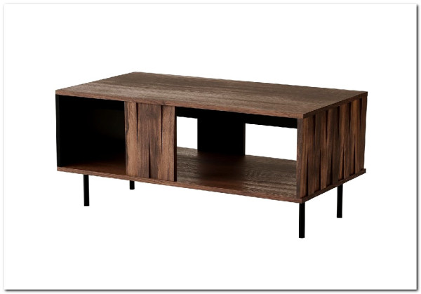 Стол журнальный Halmar SWING LAW-1 (орех/черный)} заказать в Курске по цене 17 900 руб. с доставкой в Курск