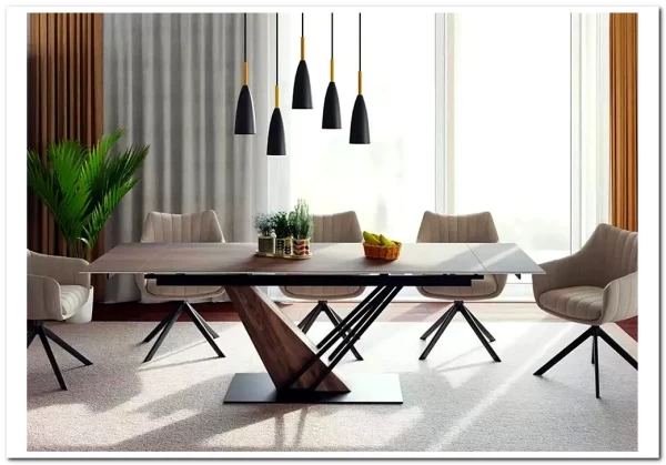 Стол обеденный Signal GENESIS Legno 180 (эффект дерева/дуб/черный)} заказать в Курске по цене 100 666 руб. с доставкой в Курск