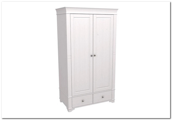 Шкаф 2х дверный  Бейли из сосны (массив) купить по цене 53 452 руб. в магазине Другая Мебель в Курске