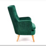 Кресло Halmar RAVEL (темно-зеленый/натуральный)} заказать в Курске по цене 31 566 руб. с доставкой в Курск