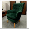 Кресло Halmar RAVEL (темно-зеленый/натуральный)} заказать в Курске по цене 31 566 руб. с доставкой в Курск