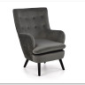 Кресло Halmar RAVEL (серый/черный)} заказать в Курске по цене 31 566 руб. с доставкой в Курск