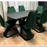 Стул кухонный K442  Halmar (темно-зеленый)} заказать в Курске по цене 16 749 руб. с доставкой в Курск