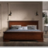 Кровать Кентаки LOZ/180+выкатные тумбы каштан BRW} заказать в Курске по цене 56 800 руб. с доставкой в Курск