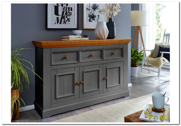 Комод буфета Форест графит 3 двери 3 ящика } заказать в Курске по цене 43 025 руб. с доставкой в Курск